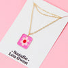 Floral Charm Pendant Necklace by Natalie Lea Owens for sale at Mostyn