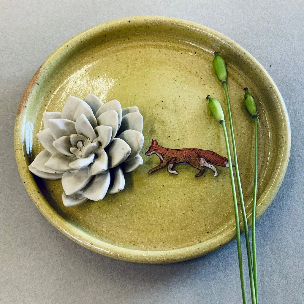 Fox Mini Pin Brooch from Lily Faith for sale at Mostyn