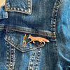 Fox Mini Pin Brooch from Lily Faith for sale at Mostyn