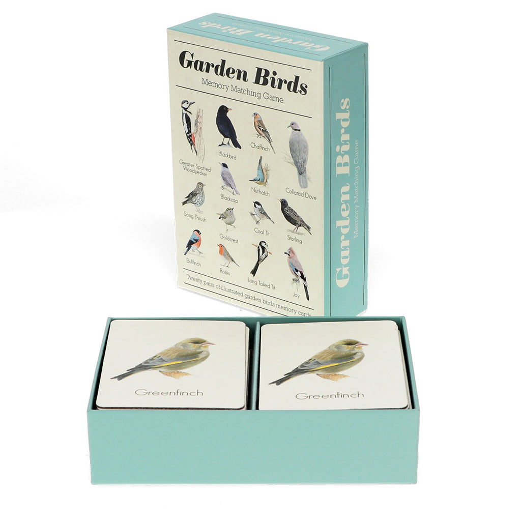 Garden Birds Memory Card Game from Rex London for sale at Mostyn