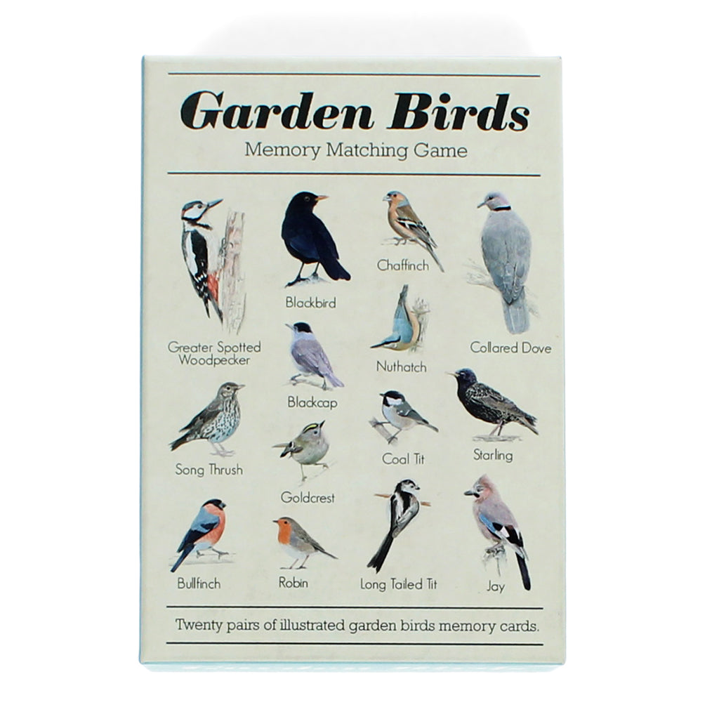 Garden Birds Memory Card Game from Rex London for sale at Mostyn