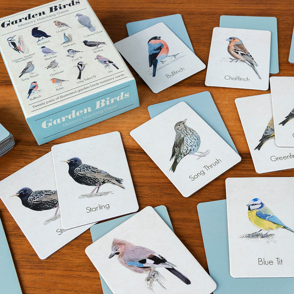 Garden Birds Memory Card Game from Rex London for sale at Mostyn