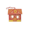 Gingerbread House Screen Printed Board Christmas Decoration from East End Press for sale at Mostyn