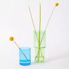 Glass Stacking Vase Blue Green from Block Design for at at Mostyn