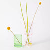 Glass Stacking Vase Pink Green from Block Design for sale at Mostyn