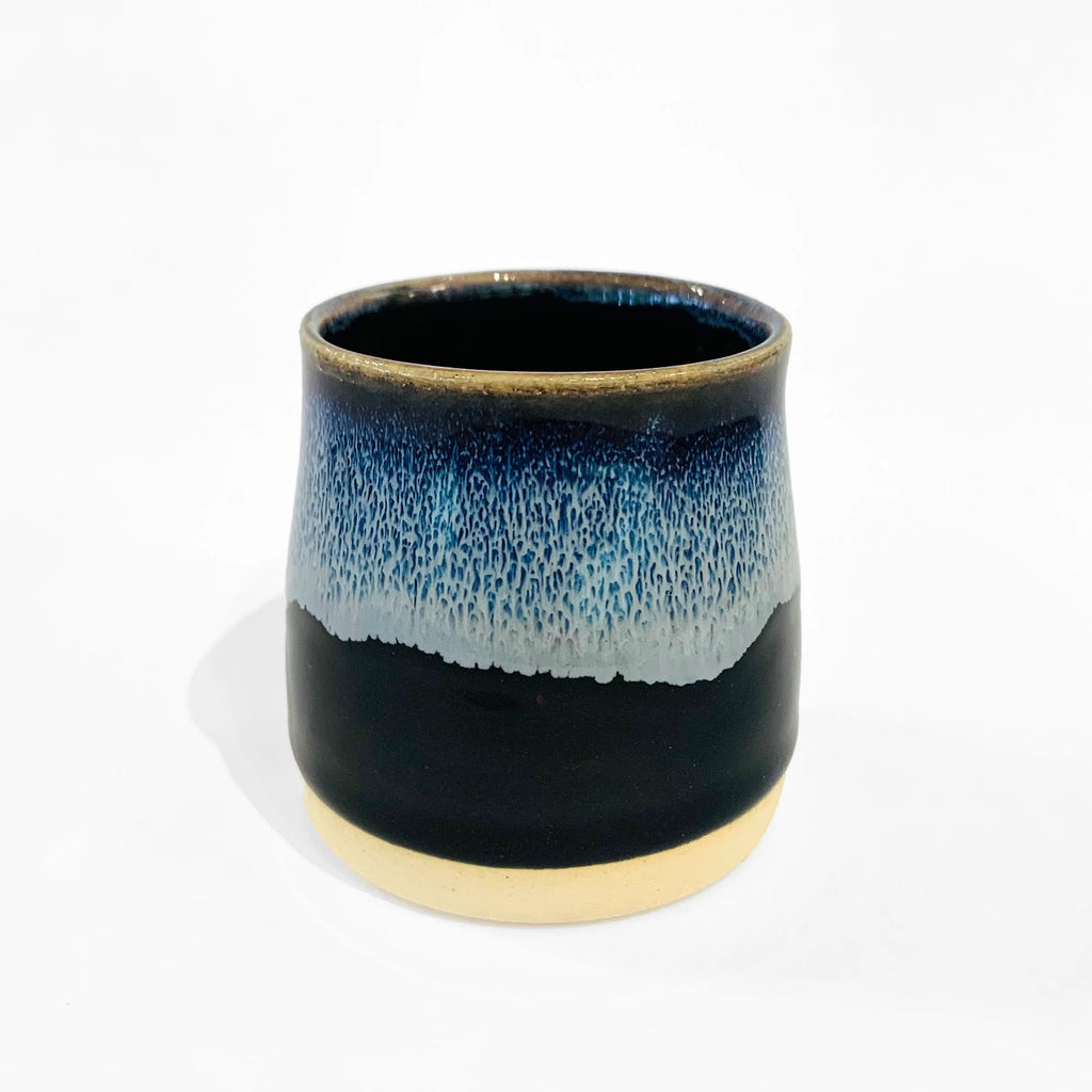 A Stormy Seas Handmade Ceramic Match Pot from Glosters Pottery for sale at Mostyn.