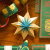Golden Star Screen Printed Board Decoration by East End Press for sale at mostyn