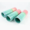 Hand Glazed Ceramic Cylinder Vase Pale Pinks and Blues from SGW lab for sale at Mostyn