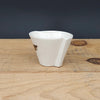 Handcrafted Ceramic Edge Shot Cups with Brown Stripe from Emily Hughes for sale at Mostyn