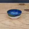 Handcrafted Mini Porcelain Bowl with Green Blue Glaze from Emily Hughes for sale at Mostyn