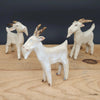 Handmade Ceramic Cheeky Llandudno Goat from Louise Schrempft for sale at Mostyn