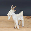 Handmade Ceramic Cheeky Llandudno Goat from Louise Schrempft for sale at Mostyn