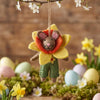 Handmade Felt Danni the Daffodil Bunny Spring Decoration from Felt So Good for sale at Mostyn