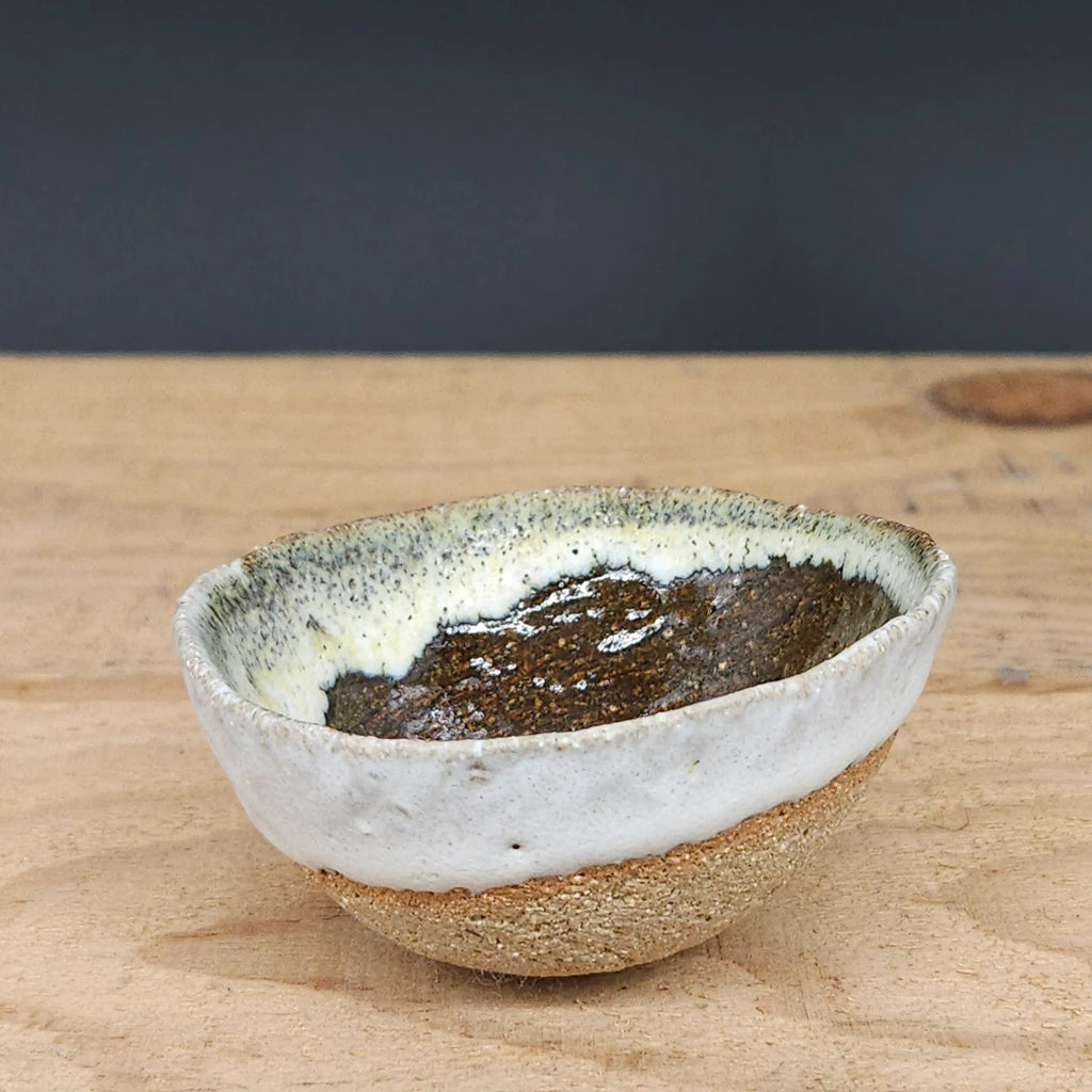 Handmade Stoneware Ceramic Pinch Pot from Gary Edwards for sale at Mostyn