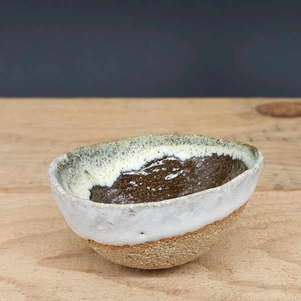 Handmade Stoneware Ceramic Pinch Pot from Gary Edwards for sale at Mostyn