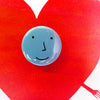 Heart Costume Valentines Card with Badge by The Black Rabbit for sale at Mostyn