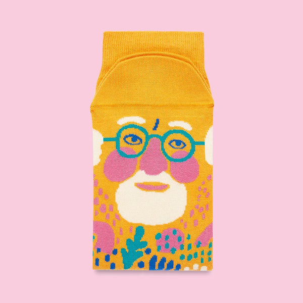Henri Foot-Kiss [Adult 5-8] Artist Socks from Chatty Feet for sale at Mostyn