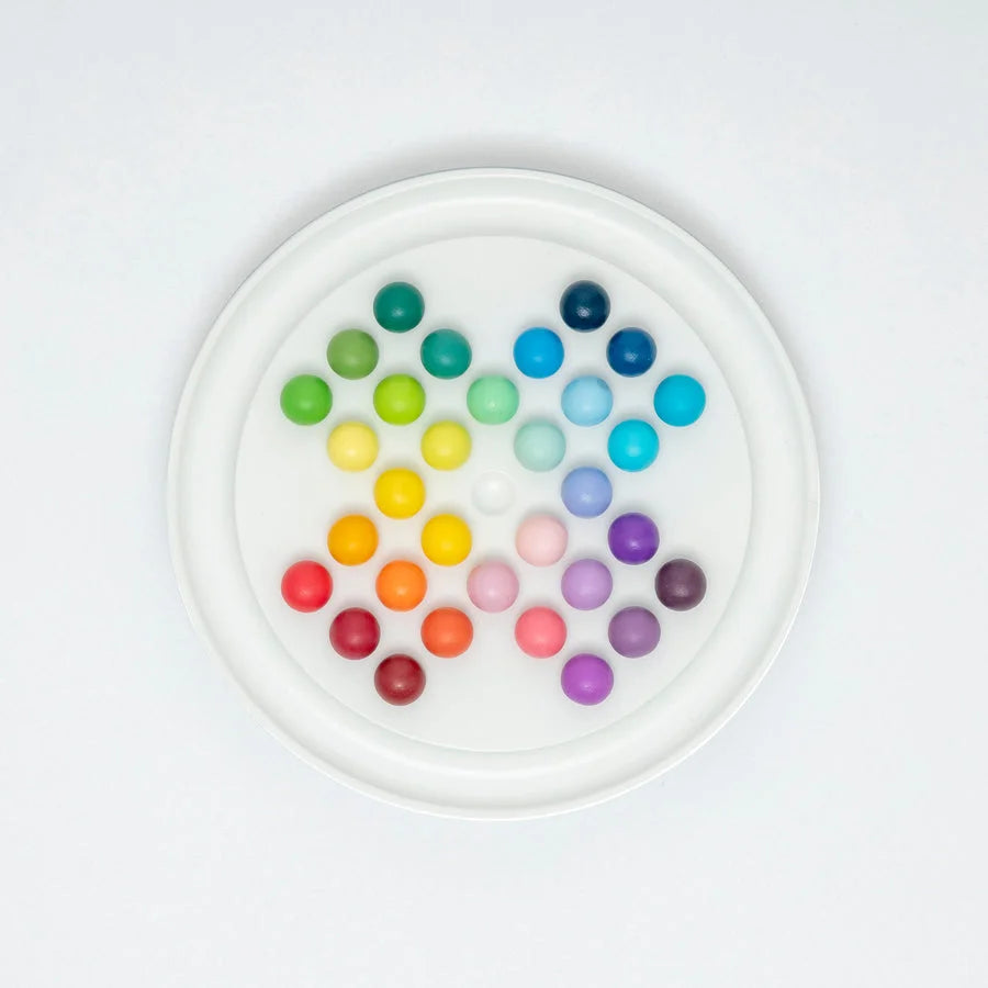 Idle Hands Rainbow Gradient Solitaire Game 2 from Block design for sale at Mostyn