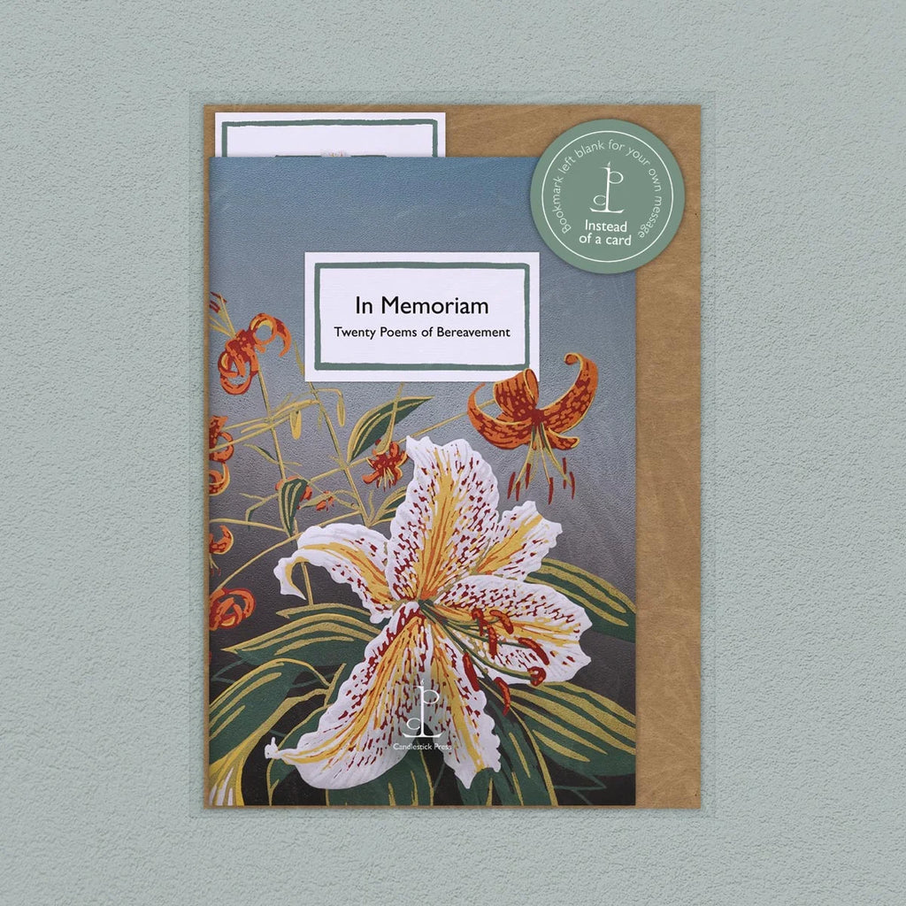 In Memoriam: Twenty Poems of Bereavement from Candlestick Press for sale at Mostyn