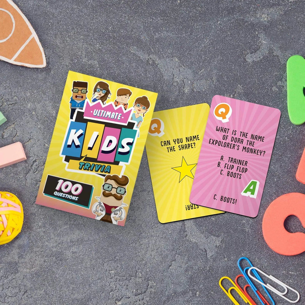 Kids Trivia Card Game from Gift Republic for sale at Mostyn