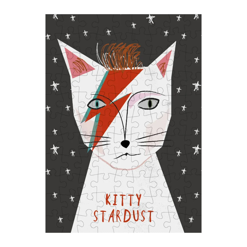 Kitty Stardust 99 Piece Mini Jigsaw Puzzle from Happily Puzzles for sale at Mostyn