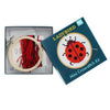 Ladybird Mini Cross-Stitch Kit from Rex London for sale at Mostyn