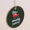 Land Rover Nadolig Llawen Welsh Language Wooden Christmas Decoration from Draenog for sale at Mostyn
