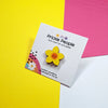 Laser Cut Wooden Welsh Daffodil Pin Brooch from Prickle People for sale at Mostyn