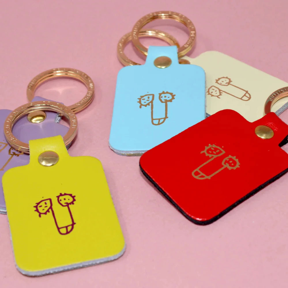 Leather Willy Key Fob Keyring | Ark Colour Design | Mostyn– MOSTYN
