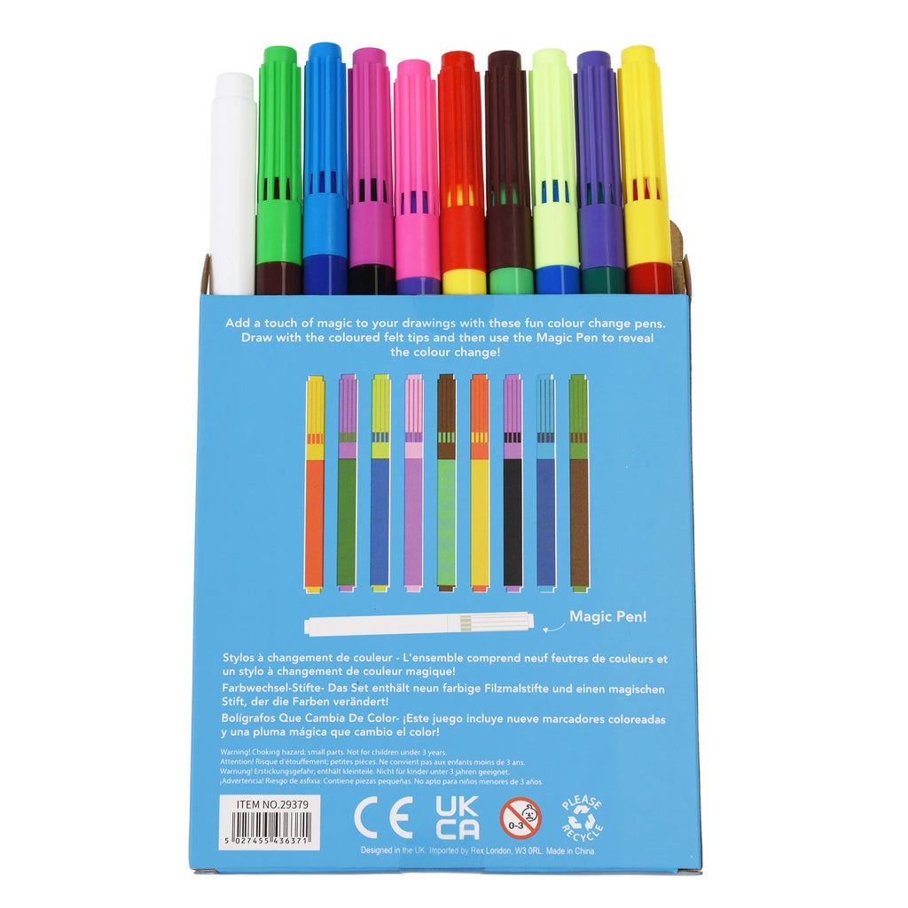 Magic Colour Changing Felt Tip Pens from Rex London for sale at Mostyn