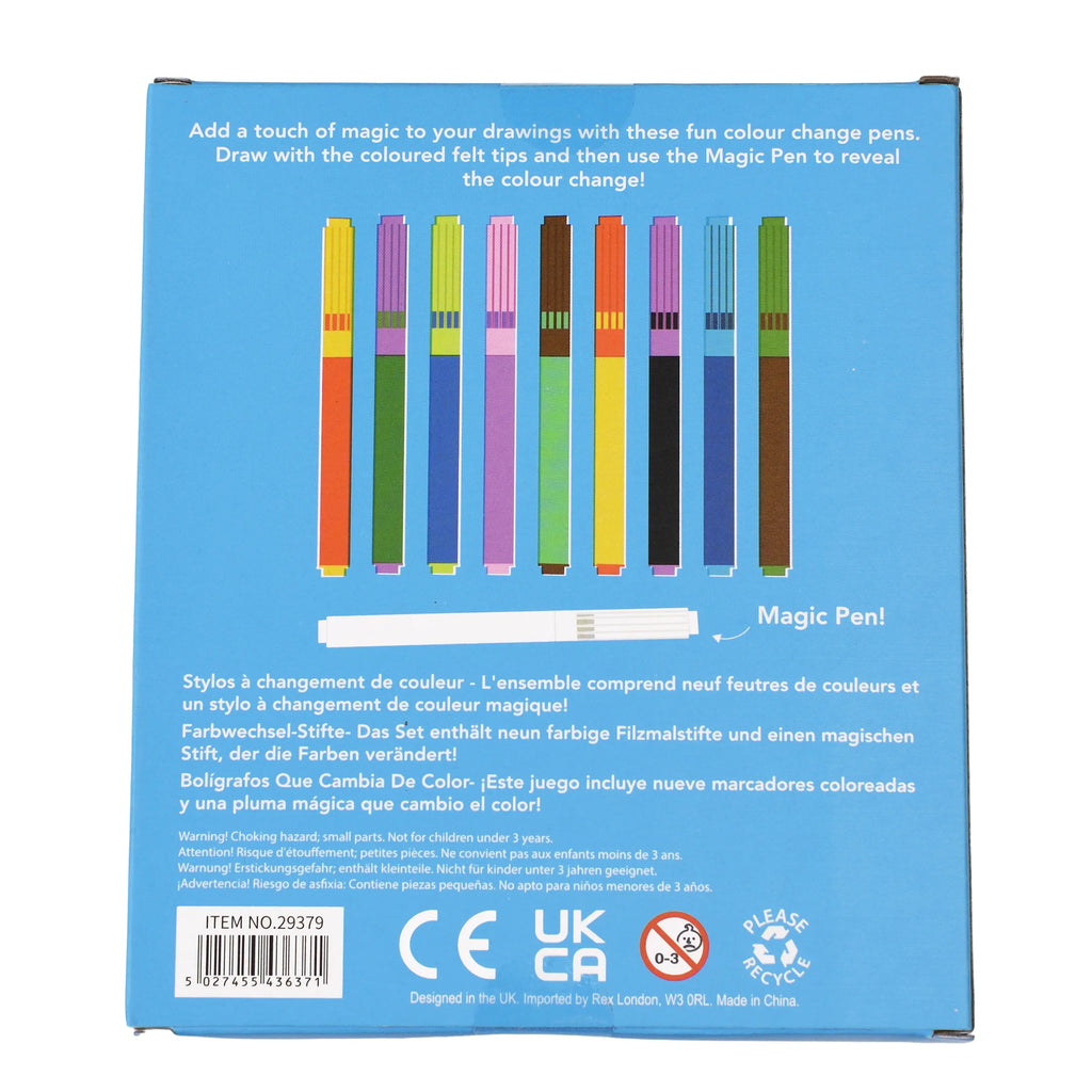 Magic Colour Changing Felt Tip Pens from Rex London for sale at Mostyn