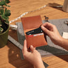 Make Your Own Leather Cardholder DIY Craft Kit from Artisans for sale at Mostyn