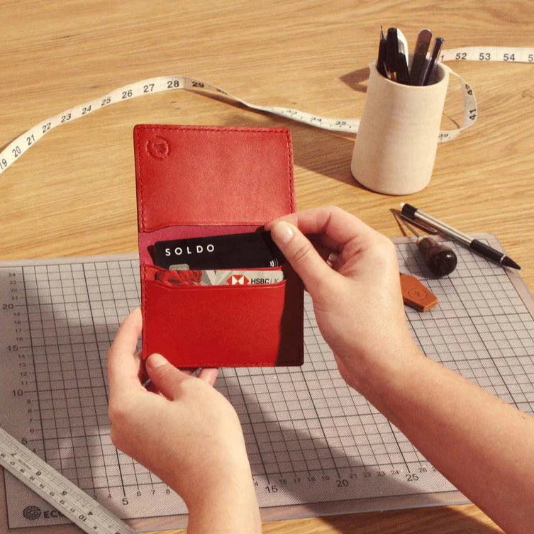 Make Your Own Leather Cardholder DIY Craft Kit from Artisans for sale at Mostyn