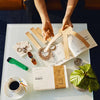 Make Your Own Leather DIY Plant Hanger Craft Kit from Artisans for sale at Mostyn