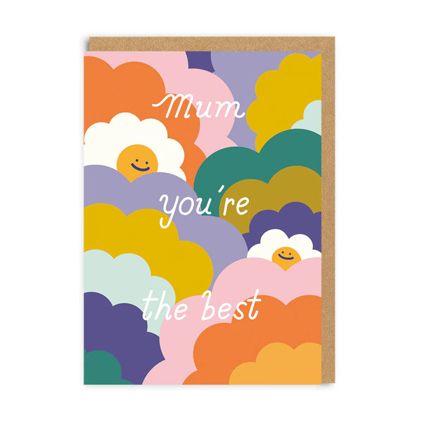 Mum You're The Best Rainbows Mother's Day Card from Ohh Deer for sale at Mostyn