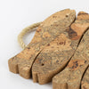 Natural Cork Five Fish Trivet from Liga for sale at Mostyn 6
