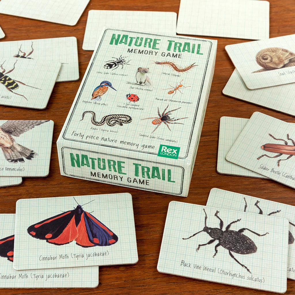Nature Trail Memory Card Game from Rex London for sale at Mostyn