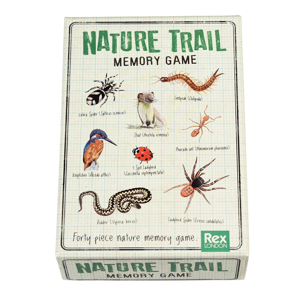 Nature Trail Memory Card Game from Rex London for sale at Mostyn