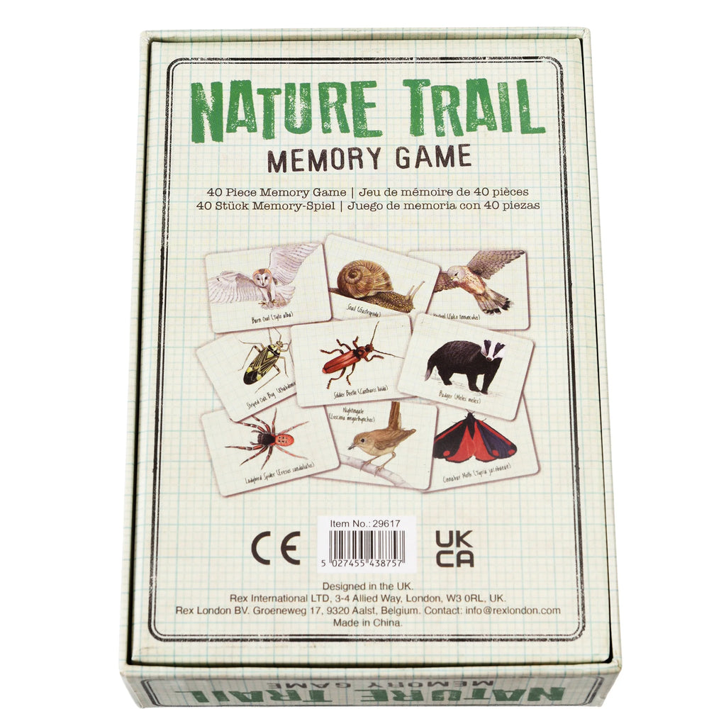 Nature Trail Memory Card Game from Rex London for sale at Mostyn