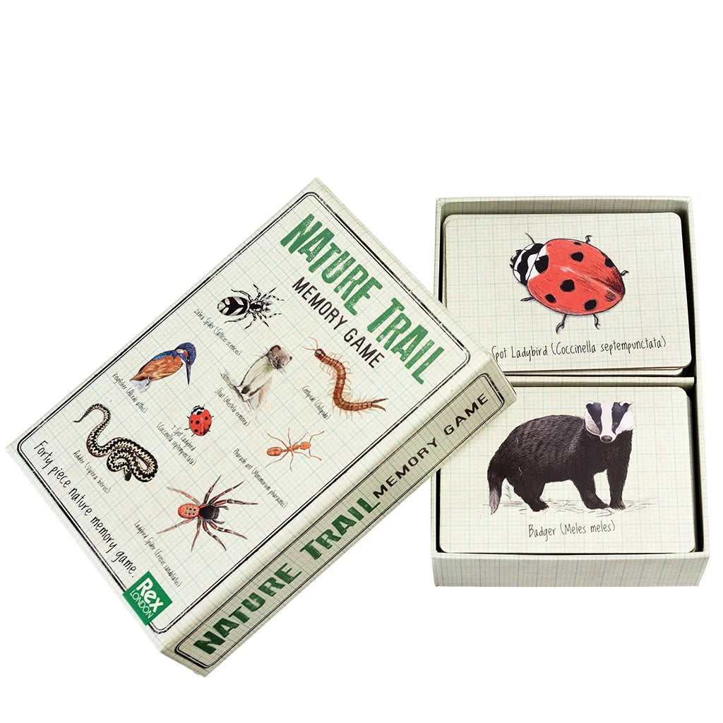 Nature Trail Memory Card Game from Rex London for sale at Mostyn