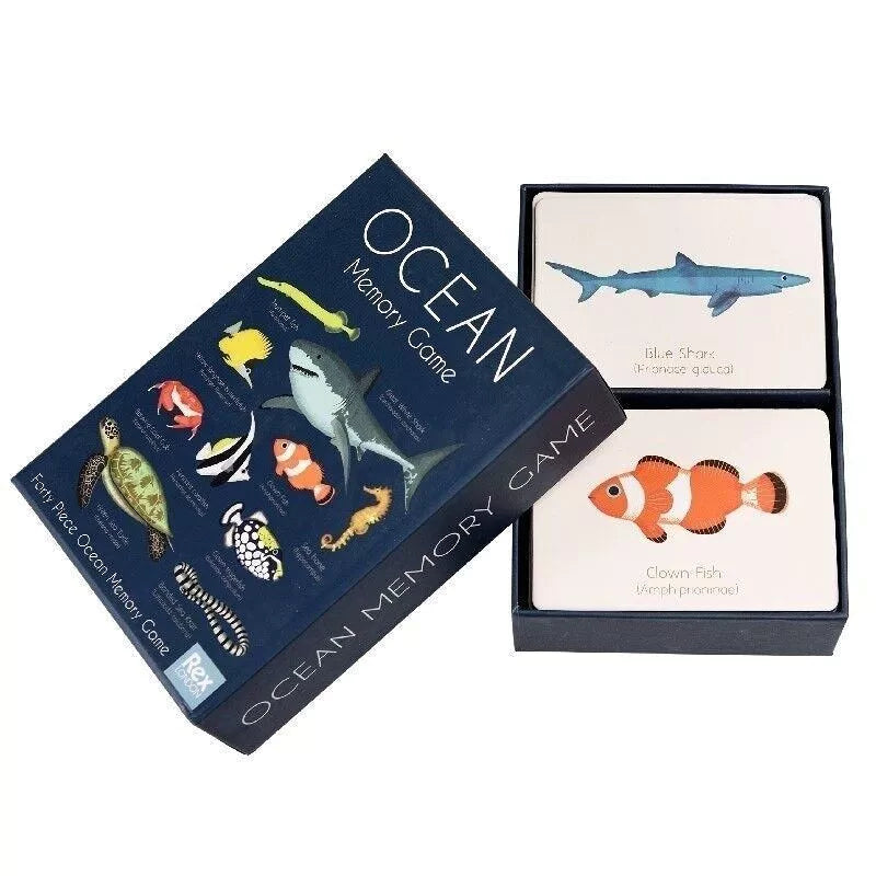Ocean Memory Card Game from Rex London for sale at Mostyn