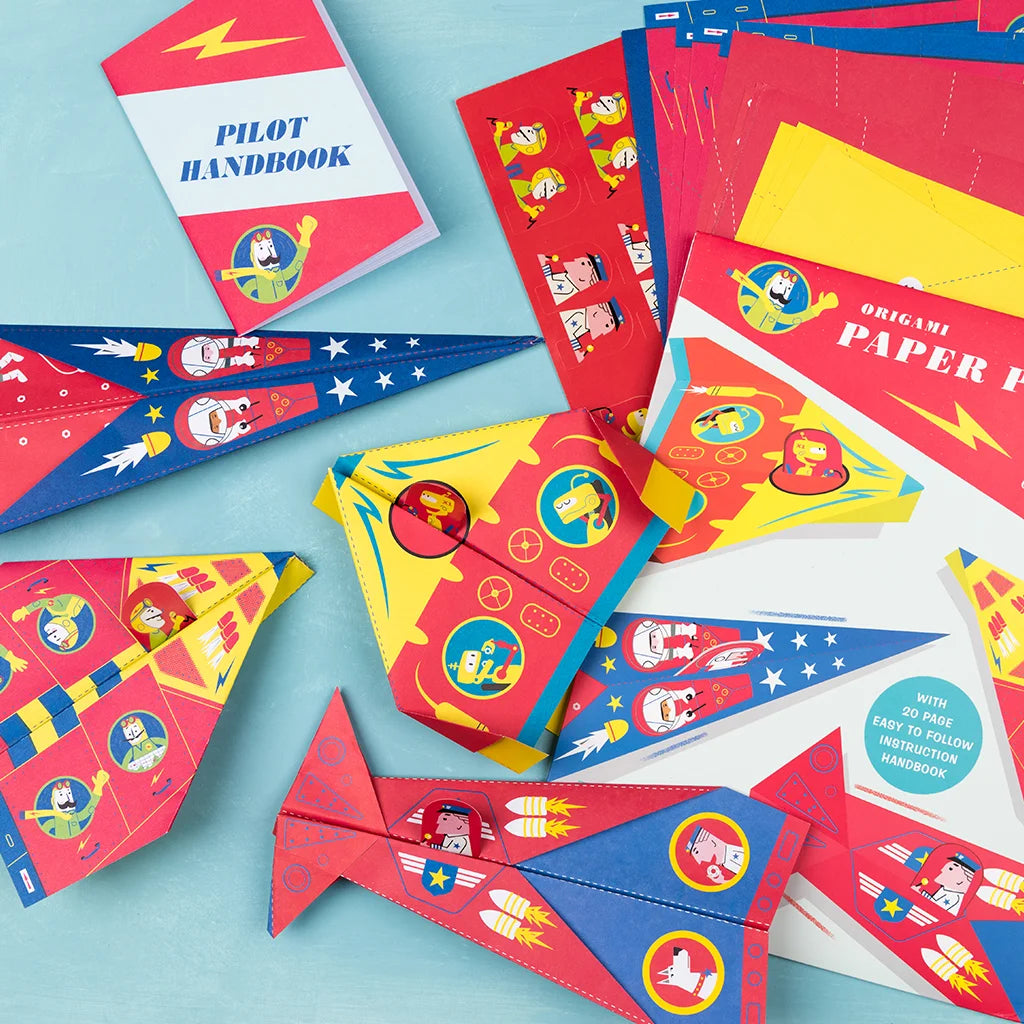 Origami Paper Planes Craft Kit from Rex London for sale at Mostyn