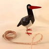 Oystercatcher Posh Paper Mache Bird Sculpture from Tania Holland Gallery for sale at Mostyn