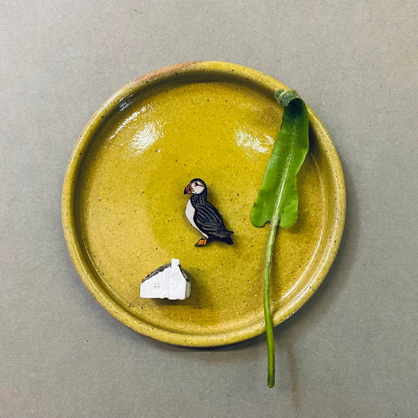 Puffin Mini Pin Brooch from Lily Faith for sale at Mostyn