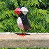 Puffin Posh Paper Mache Bird Sculpture from Tania Holland Gallery for sale at Mostyn