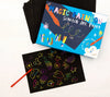 Rainbow Scratch Art Kit from Rex London for sale at Mostyn
