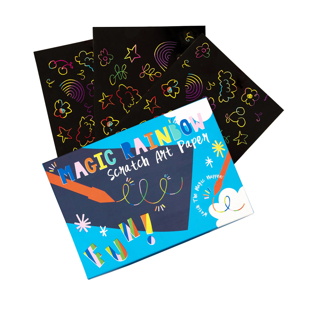Rainbow Scratch Art Kit from Rex London for sale at Mostyn