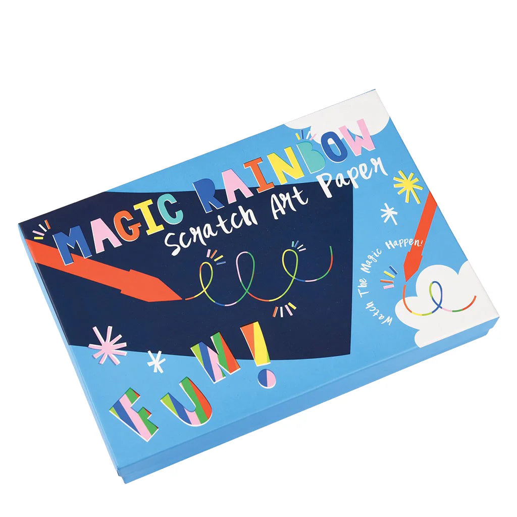 Rainbow Scratch Art Kit from Rex London for sale at Mostyn