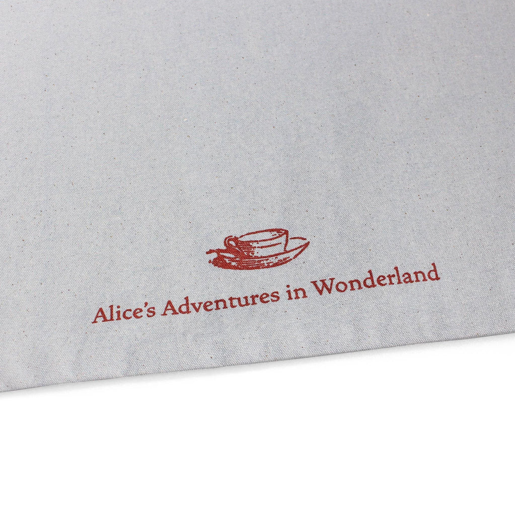 Recycled Cotton Alice in Wonderland Tote Bag from Half Moon Bay for sale at Mostyn