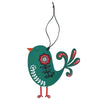 Green Bird Hanging Wooden Christmas Decoration from Rex London for sale at Mostyn